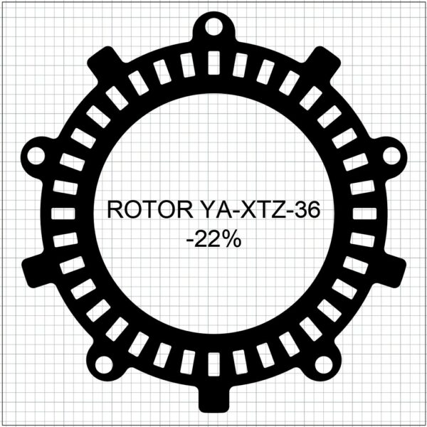 ROTORS ABS YA-XTZ-36 (Lot de 2)